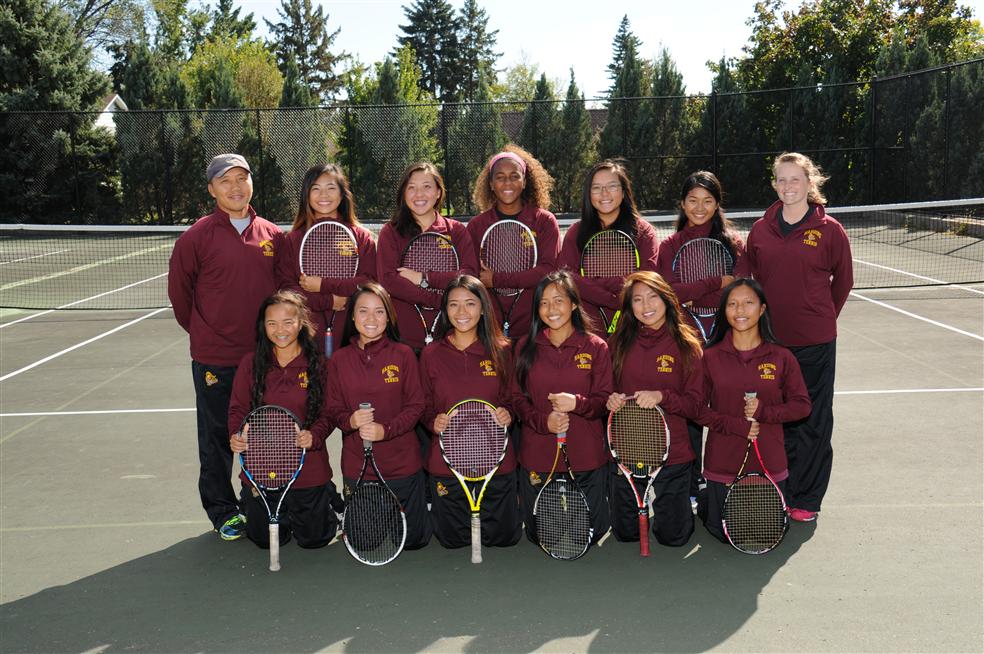 Harding girls tennis team 2016 